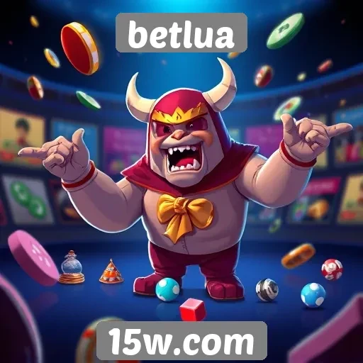 Variedade de jogos disponíveis no betlua